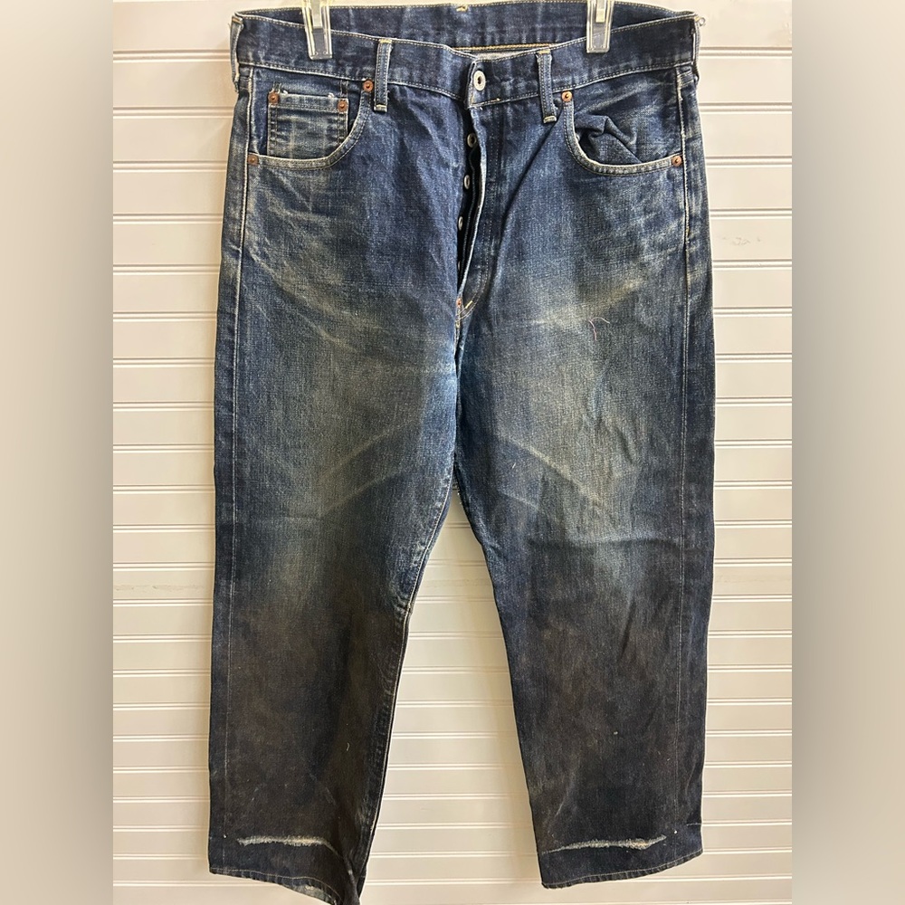 Levi’s 702 XX 1937 Repro 555 Valencia Made in USA Buckle-Back Selvedge Jeans